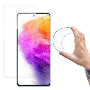 Wozinsky Nano Flexi hybrid hajlékony üvegfólia Samsung Galaxy A73 edzett üveg tempered glass