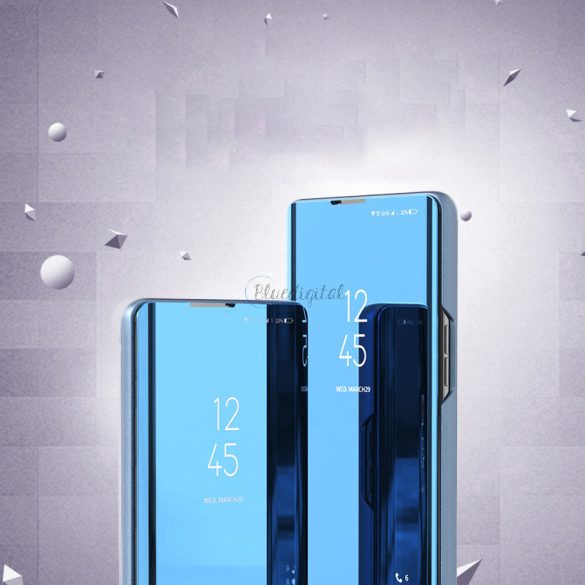 Clear View tok Flip tok Samsung Galaxy A73 kék