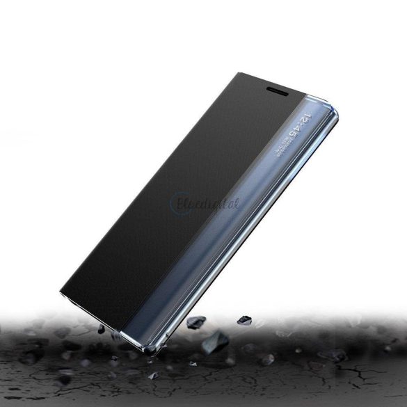 New Sleep Case állványfunkcióval Samsung Galaxy A73 fekete tok