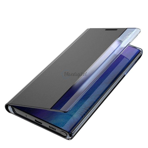 New Sleep Case állványfunkcióval Samsung Galaxy A73 fekete tok