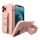 Rope Case Silicone Lanyard Cover Purse Lanyard Strap Samsung Galaxy S22 + (S22 Plus) Rózsaszín tok