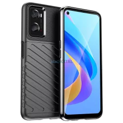   Thunder tok rugalmas ütésálló borítás Oppo A76 / Oppo A36 / Realme 9i fekete színűhöz