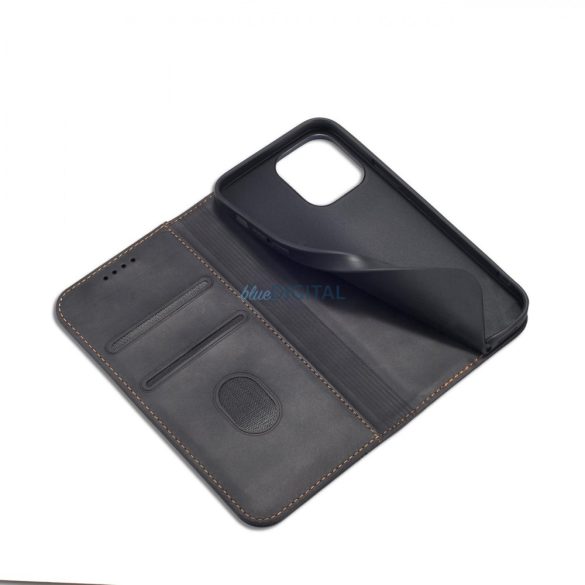 Magnet Fancy Case tok iPhone 13 Pro tok pénztárca kártyatartó fekete