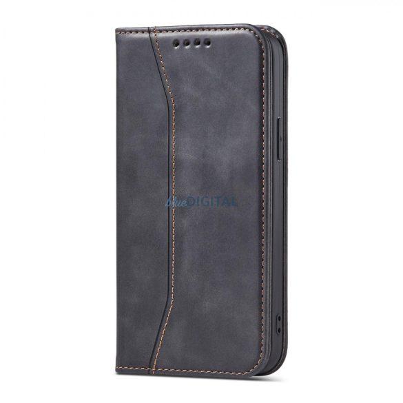 Magnet Fancy Case tok iPhone 13 Pro tok pénztárca kártyatartó fekete