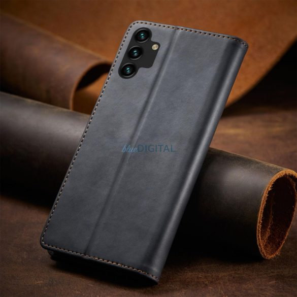 Magnet Fancy Case tok Samsung Galaxy A13 5G tok pénztárca kártyatartó fekete