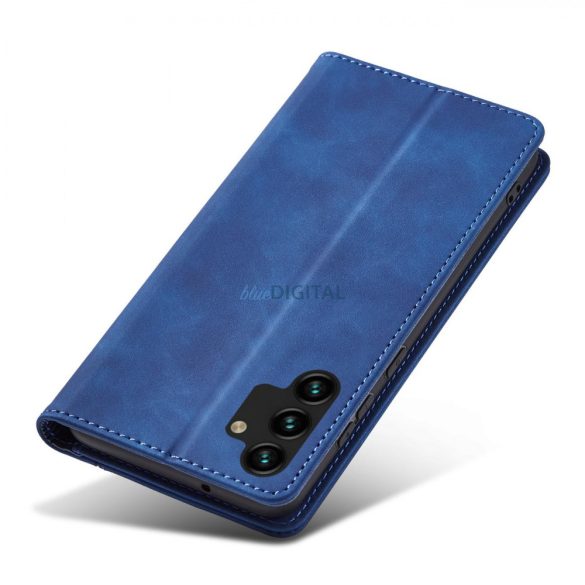 Magnet Fancy Case tok Samsung Galaxy A13 5G tok pénztárca kártyatartó kék