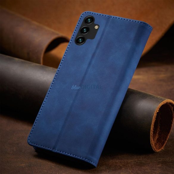 Magnet Fancy Case tok Samsung Galaxy A13 5G tok pénztárca kártyatartó kék