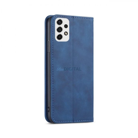 Magnet Fancy Case tok Samsung Galaxy A53 5G tok kártya pénztárca kártya állvány kék