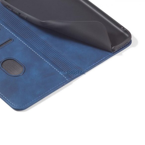 Magnet Fancy Case tok Samsung Galaxy A53 5G tok kártya pénztárca kártya állvány kék