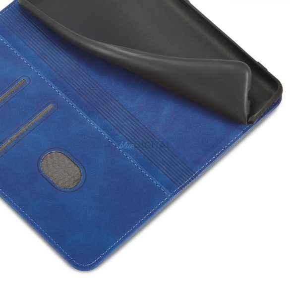Magnet Fancy Case tok Samsung Galaxy S22 + (S22 Plus) tok pénztárca kártyatartó kék