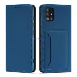   Magnet Card Case tok Samsung Galaxy A13 5G tok pénztárca kártyatartó kék