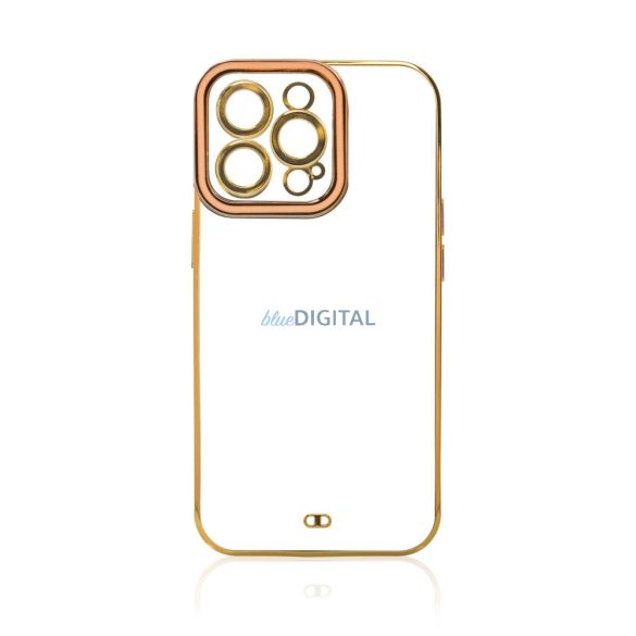 Divat tok iPhone 13 Pro aranytokű zselés tok arany színű tok