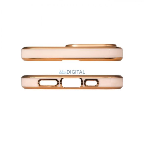 Lighting Color tok Xiaomi Redmi Note 11 aranyszínű zselés borítás rózsaszín