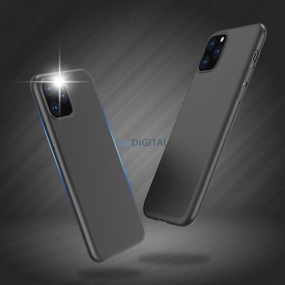 Soft Case Rugalmas zselés borítás a Honor 50 Pro fekete színű készülékhez tok