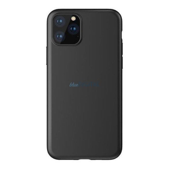 Soft Case zselés, rugalmas borítás Motorola Moto G71 5G fekete színhez tok
