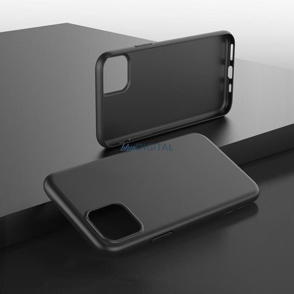 Soft Case Rugalmas zselés tok Realme C35 fekete modellhez