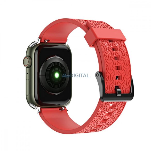 Watch Strap Y Watch Strap Watch 7 / SE (45/44 / 42mm) karpánt Watchband Watchband piros tok
