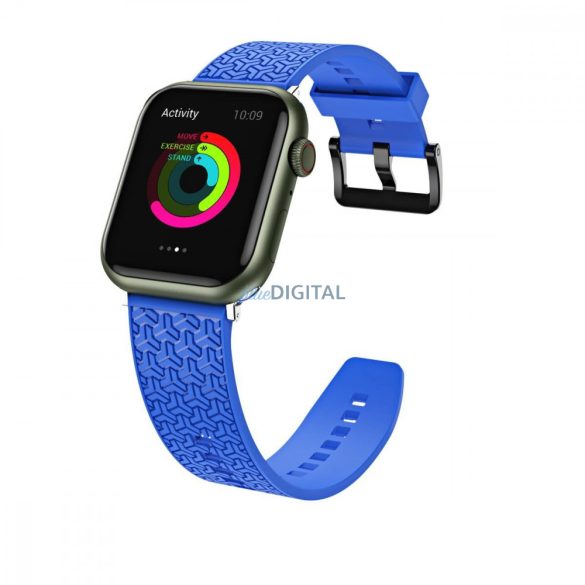 Strap Y csereszíj Apple Watch 7 / SE (41/40/38mm) kék