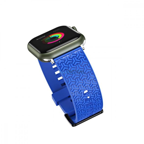 Strap Y csereszíj Apple Watch 7 / SE (41/40/38mm) kék
