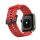 Watch Strap Y Watch Strap Watch 7 / SE (41/40 / 38mm) karpánt Watchband Watchband piros tok