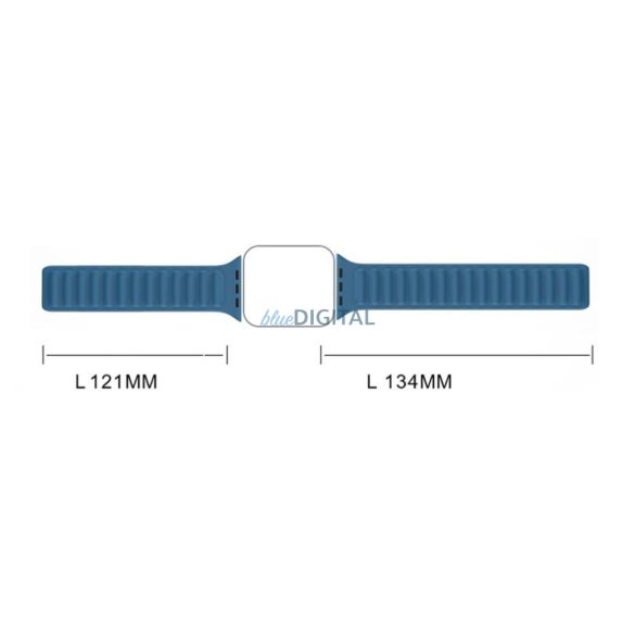 Mágneses szíj Watch 6/5/4/3/2 / SE (40mm / 38mm) mágneses szalag karkötő kék tok