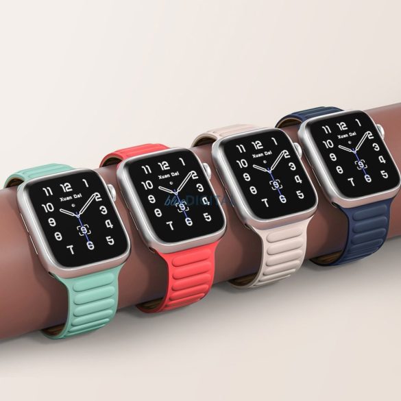 Mágneses csereszíj Apple Watch 7/8 41mm barna