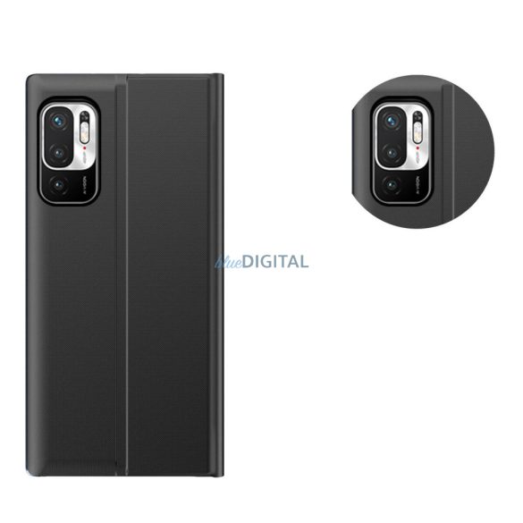 New Sleep Case flipes tok Xiaomi Redmi Note 11 Pro 4G/5G rózsaszín