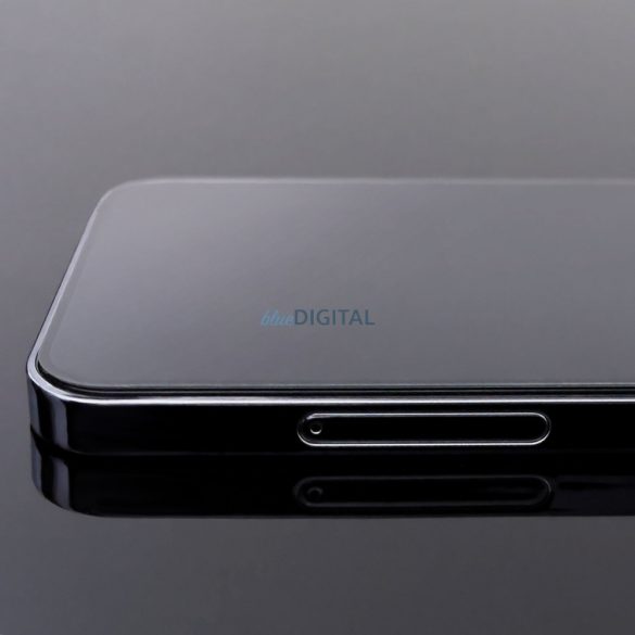 Wozinsky 2x szuper tartós, Full Glue ellátott, edzett üvegből készült teljes képernyő keret tokbarát iPhone 14 Pro Max fekete