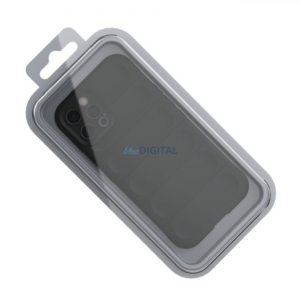 Magic Shield tok iPhone 12 Pro Max rugalmas páncélozott tok világoskék