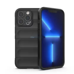   Magic Shield tok iPhone 13 Pro rugalmas páncélozott borítás fekete