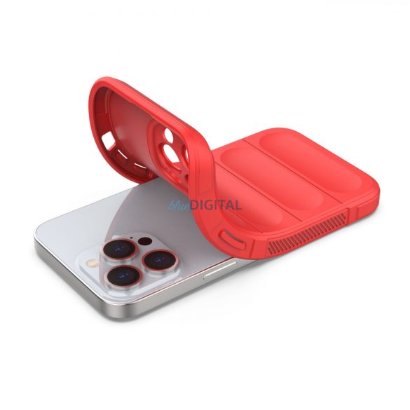 Magic Shield tok iPhone 13 Pro rugalmas páncélozott borítás piros