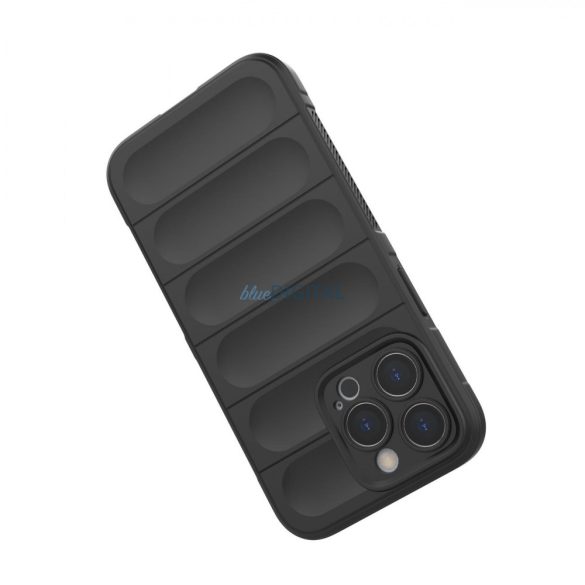 Magic Shield tok iPhone 13 Pro Max rugalmas páncélozott borítás fekete
