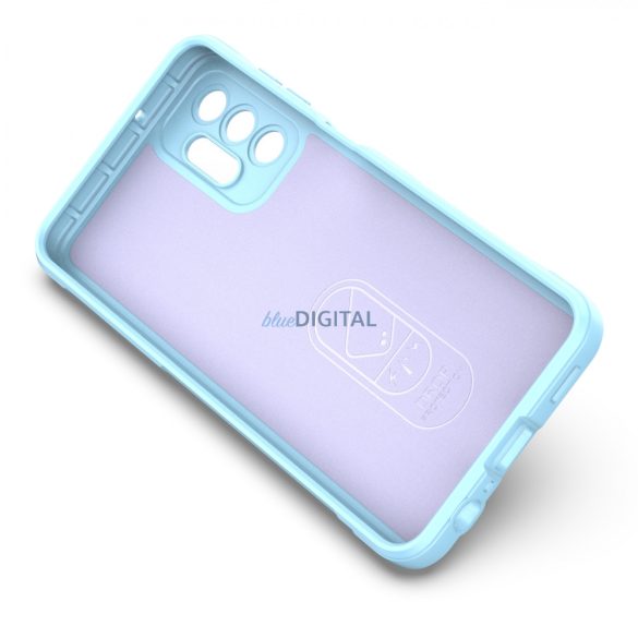 Magic Shield tok Samsung Galaxy A13 5G Rugalmas páncélozott borítás világoskék