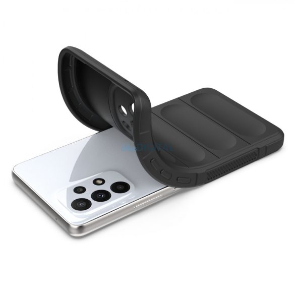Magic Shield tok Samsung Galaxy A53 5G Rugalmas páncélozott borítás fekete