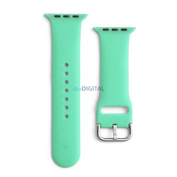  APS szilikon csereszíj Apple Watch Ultra / 9 / 8 / 7 / 6 / 5 / 4 / 3 / 2 / SE (49 / 45 / 44 / 42mm) menta
