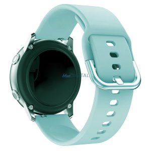 Szilikon szíj TYS okosórához univerzális 20mm türkizkék