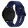 Szilikon szíj TYS smartwatch szalag okosórákhoz univerzális 22mm sötétkék Szilikon szíj TYS smartwatch szalag okosórákhoz univerzális 22mm sötétkék