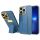 New Kickstand tok iPhone 13 tok állvánnyal kék