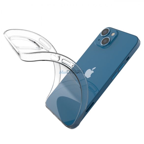 Gél tok Ultra Clear 0,5 mm-es iPhone 14 átlátszó