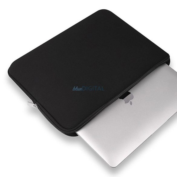 Univerzális tok laptop táska 15.6 " csúsztatható tablet számítógép szervező fekete