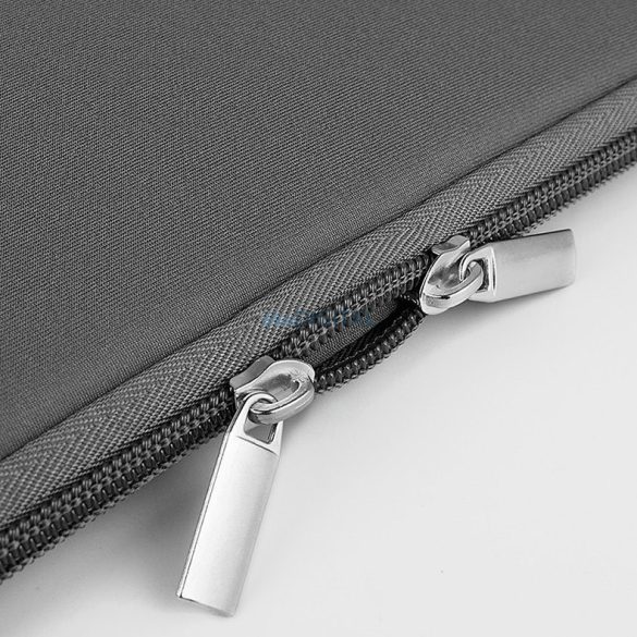Univerzális tok laptop táska 15.6 " csúsztatható tablet számítógép szervező szürke