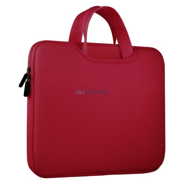 Univerzális tok laptop táska 15.6 '' tablet számítógép szervező piros