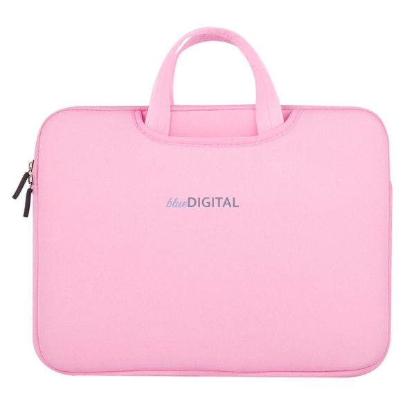 Univerzális tok laptop táska 15.6 " tablet számítógép szervező rózsaszín