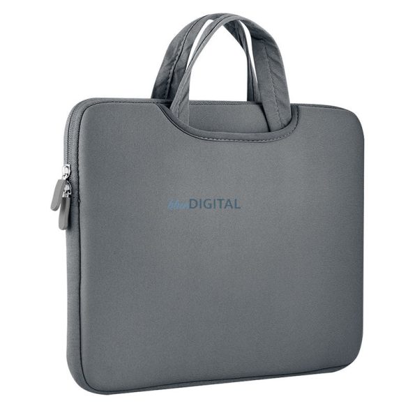 Univerzális tok laptop táska 14 " tablet számítógép szervező szürke