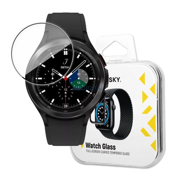 Wozinsky Watch Glass hibrid üveg Samsung Galaxy Watch 4 40 mm fekete