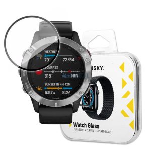 Wozinsky Watch Glass hibrid üveg Garmin Fenix 6 fekete