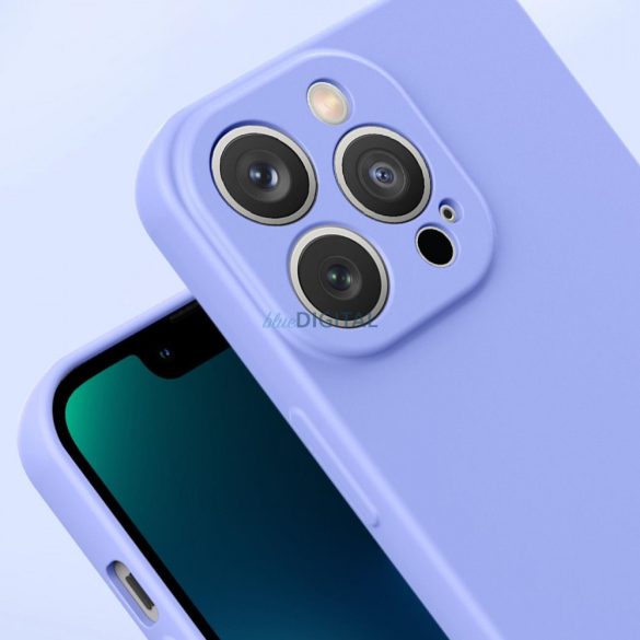 Szilikon tok iPhone 13 Pro Max szilikon tok menta zöld