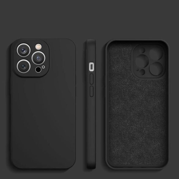 Szilikon tok Xiaomi Redmi Note 11 / Note 11S szilikon tok fekete