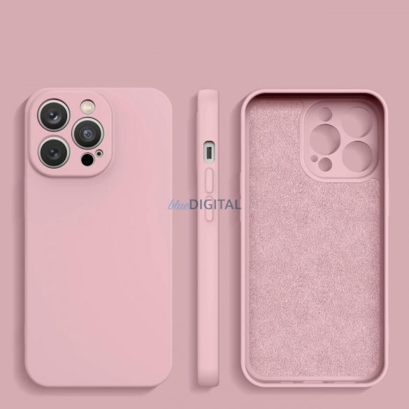 Szilikon tok Xiaomi Redmi Note 11 Pro 5G / 11 Pro / 11E Pro szilikon tok rózsaszínű