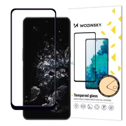   Wozinsky Full Glue edzett üveg teljes képernyő edzett üveg OnePlus 10T / OnePlus Ace Pro 9H teljes képernyő fekete kerettel